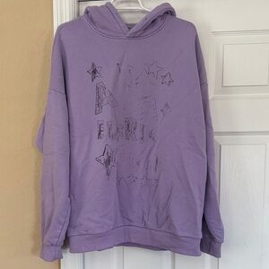 Elfric Eden Purple Graphic Hoodie
